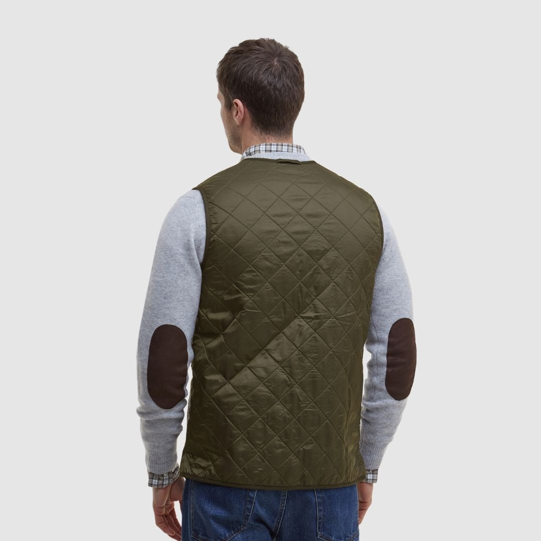 Barbour Men's Polarquilt Waistcoat in Olive