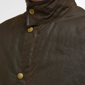 Barbour Men's Prestbury Waxed Jacket in Olive