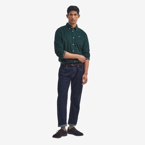 Barbour Men's Ramsey Tailored Long-Sleeved Shirt in Seaweed