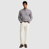 Barbour Men's Rickwood Gingham Shirt in Navy