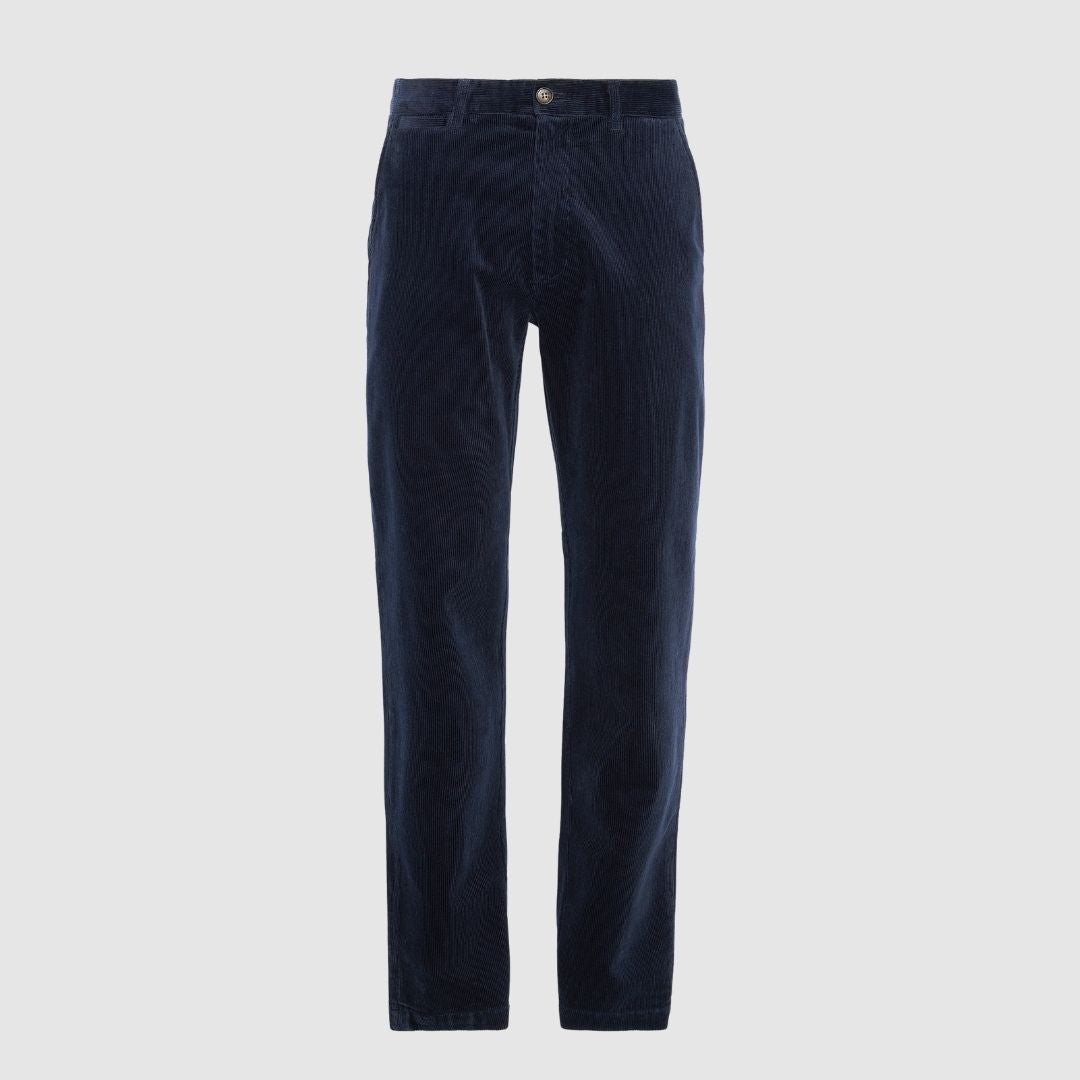 Barbour Men's Stretch Cord Tailored Fit Trouser in Navy