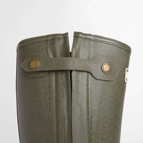 Barbour Men's Teesdale Tall Wellington Boots in Olive