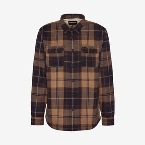Barbour Men's Willberry Overshirt in Autumn Dress