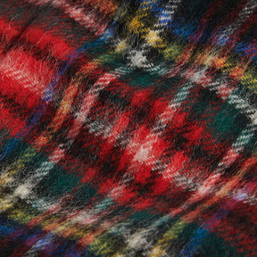 Barbour New Check Tartan Scarf in Black Stewart