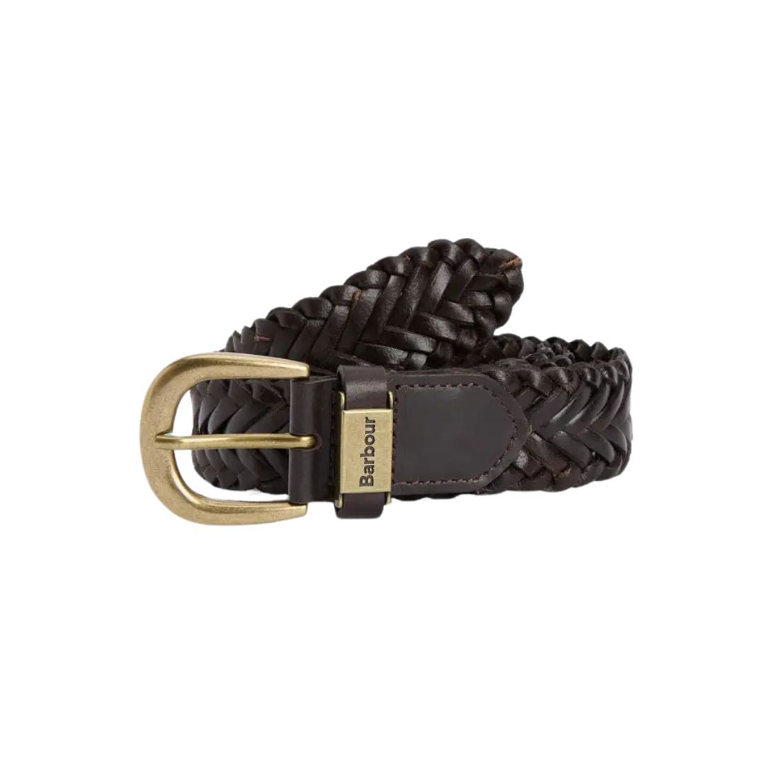 Barbour Redshore Belt in Coffee Bean Brown