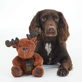 Barbour Reindeer Dog Toy