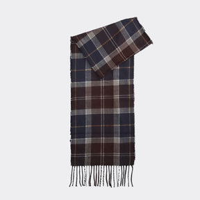Barbour Swinton Beanie & Galingale Scarf Gift Set in Midnight Oak