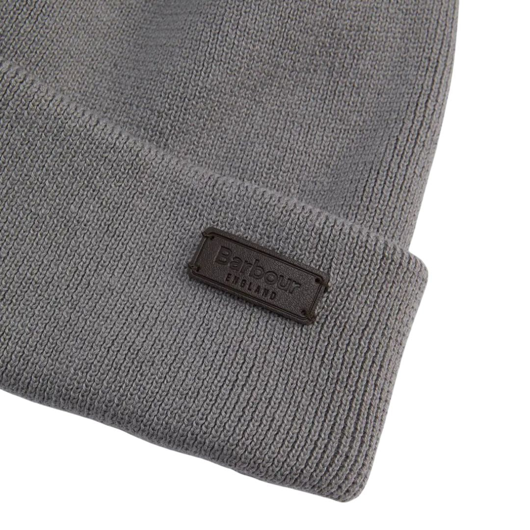 Barbour Swinton Beanie & Galingale Scarf Gift Set in Midnight Oak