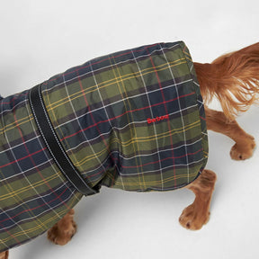 Barbour Tartan Dog Drying Robe in Classic Tartan