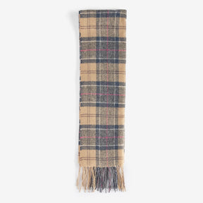 Barbour Tartan Lambswool Scarf in Dress