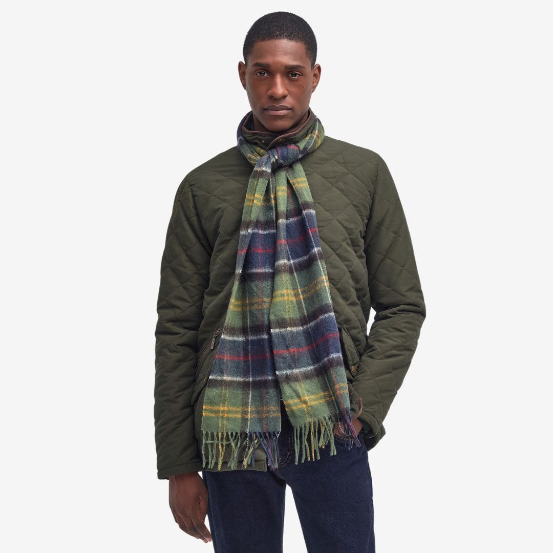 Barbour tartan wrap online