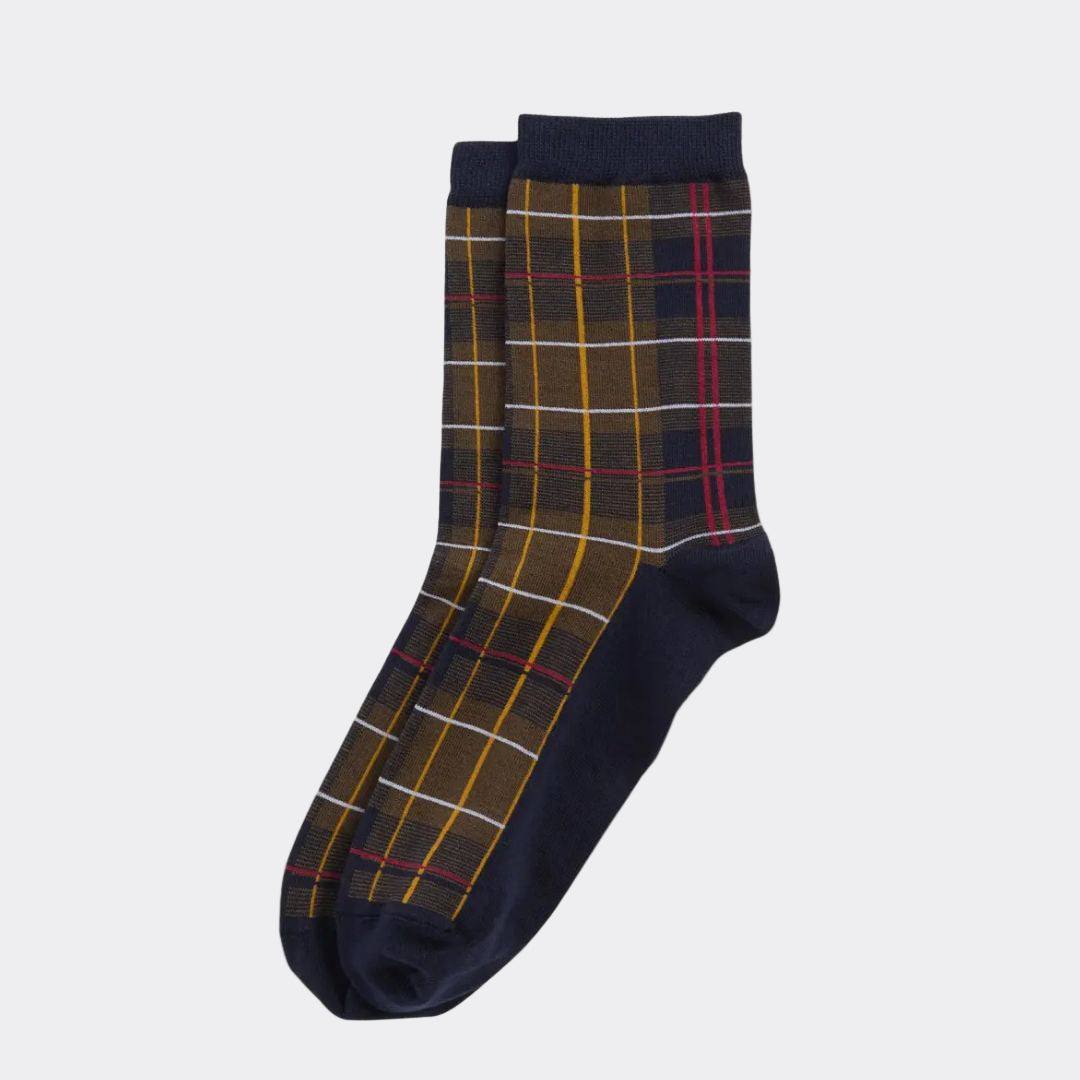 Barbour Tartan Sock Gift Box Classic