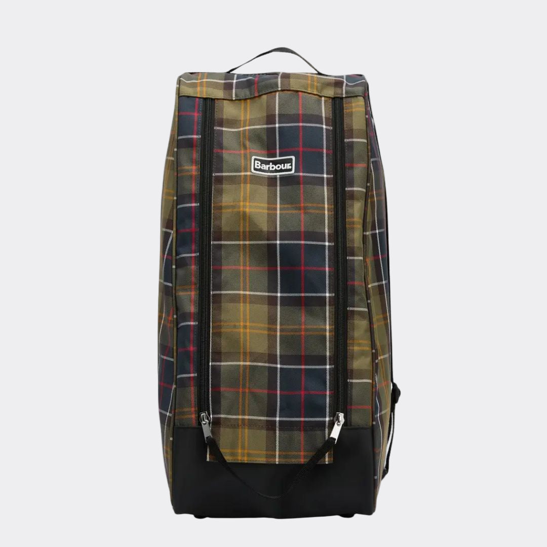 Barbour Tartan Wellington Boot Bag in Classic Tartan