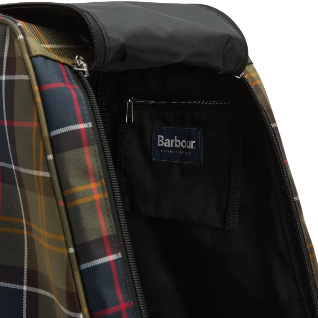 Barbour Tartan Wellington Boot Bag in Classic Tartan