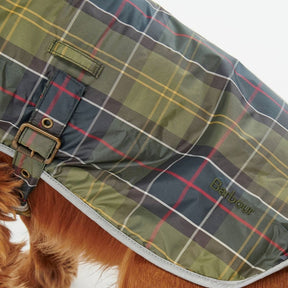 Barbour Waterproof Dog Coat in Muted Tartan