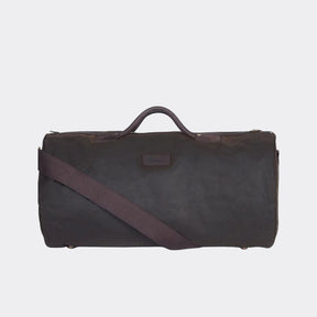 Barbour Wax Holdall Travel Bag in Olive