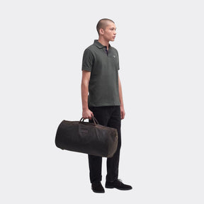Barbour Wax Holdall Travel Bag in Olive