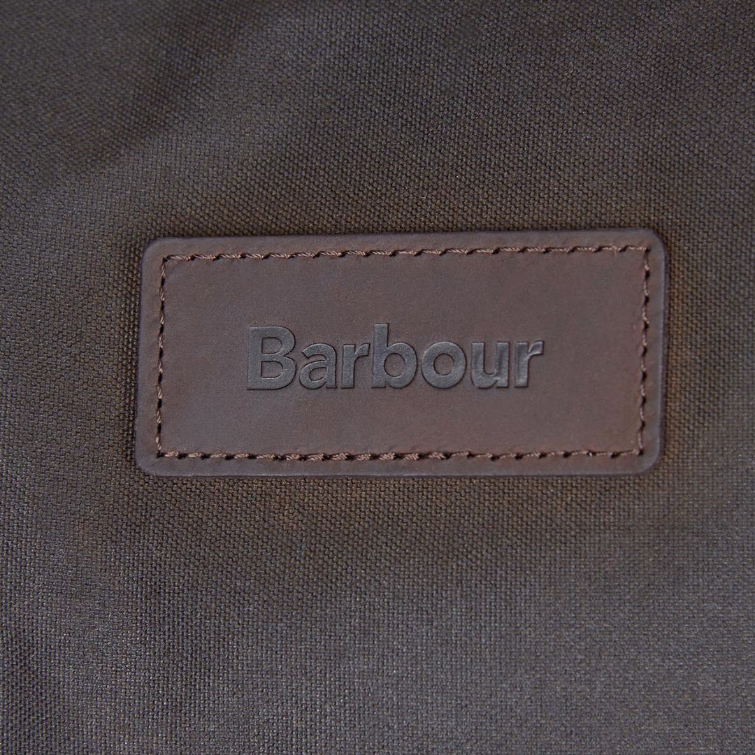 Barbour Wax Holdall Travel Bag in Olive