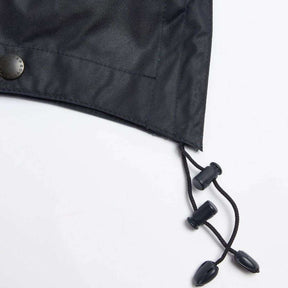 Barbour Waxed Cotton Hood in Classic Navy