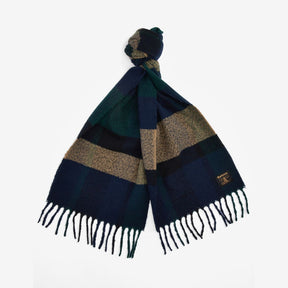 Barbour Westerdale Scarf in Green Loch