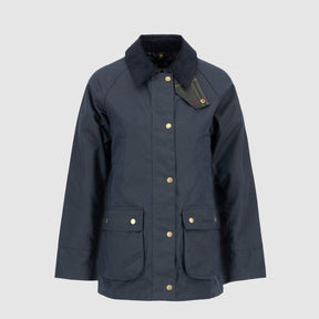 Barbour Women's Acorn Waxed Jacket in Navy