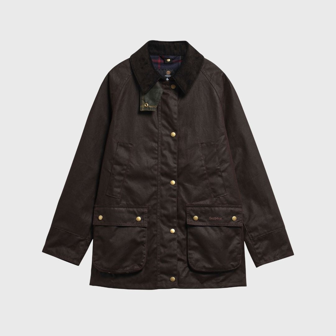 Barbour Women's Acorn Waxed Jacket in Rustic/Classic