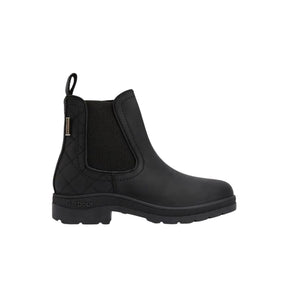 Barbour Women's Amble Chelsea Boots in Black Nubuck