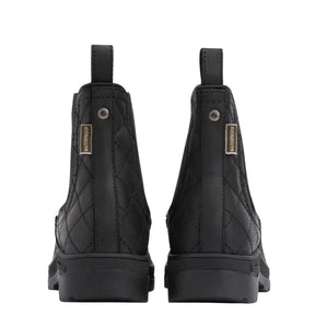 Barbour Women's Amble Chelsea Boots in Black Nubuck