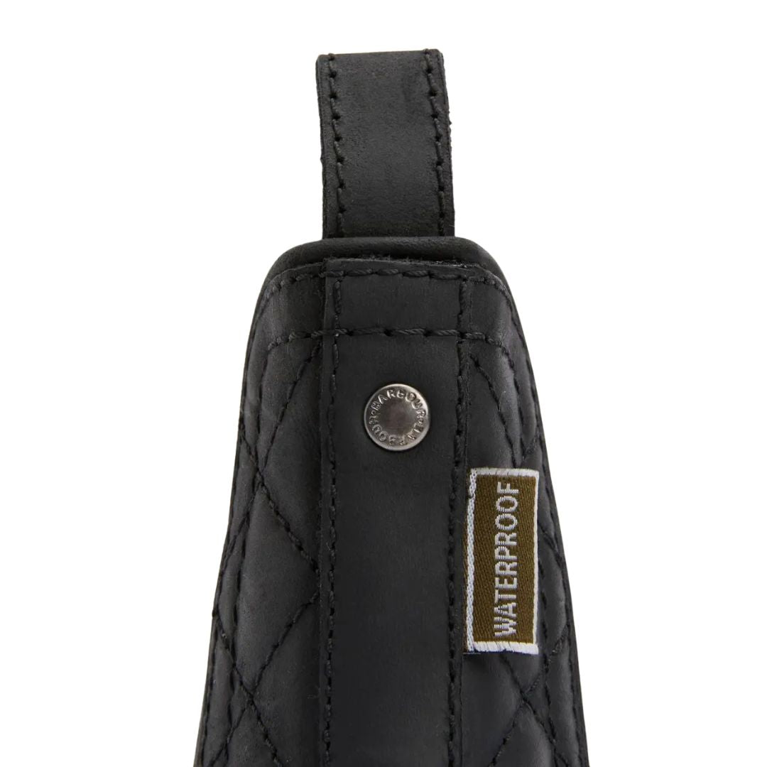 Barbour Women's Amble Chelsea Boots in Black Nubuck