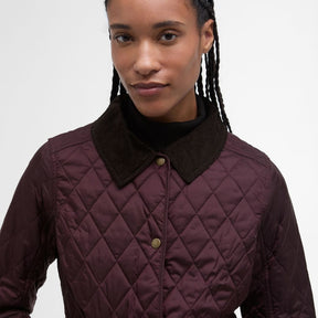 Barbour Women's Annadale Quilted Jacket in Cherry