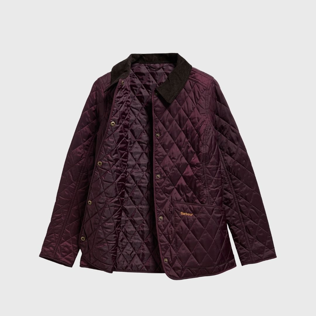 Barbour Women's Annadale Quilted Jacket in Cherry