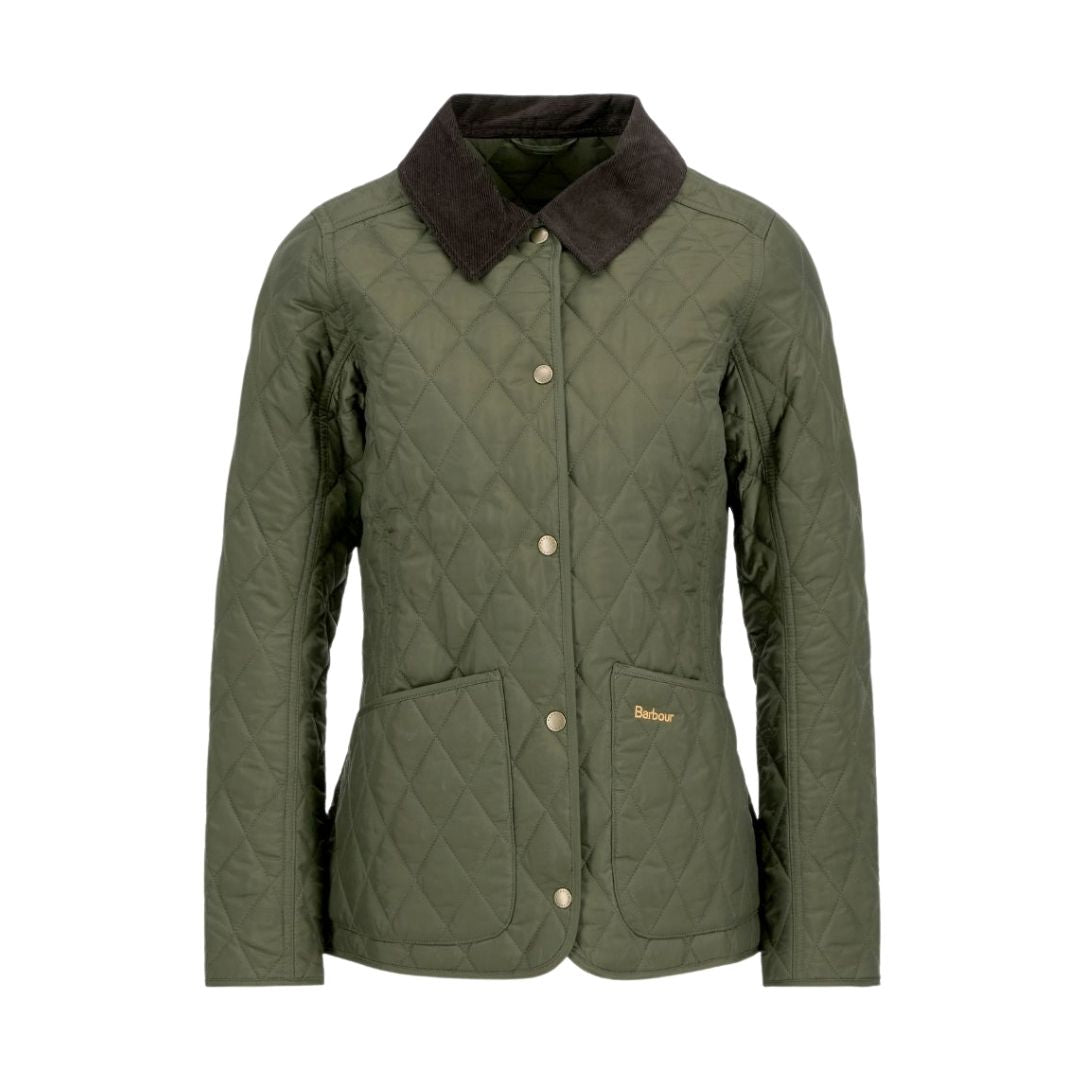 Barbour Women's Annandale Quilted Jacket in Olive