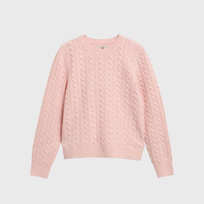 Barbour Women's Ashdown Knit Jumper in Pink Blush