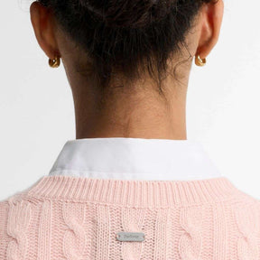 Barbour Women's Ashdown Knit Jumper in Pink Blush