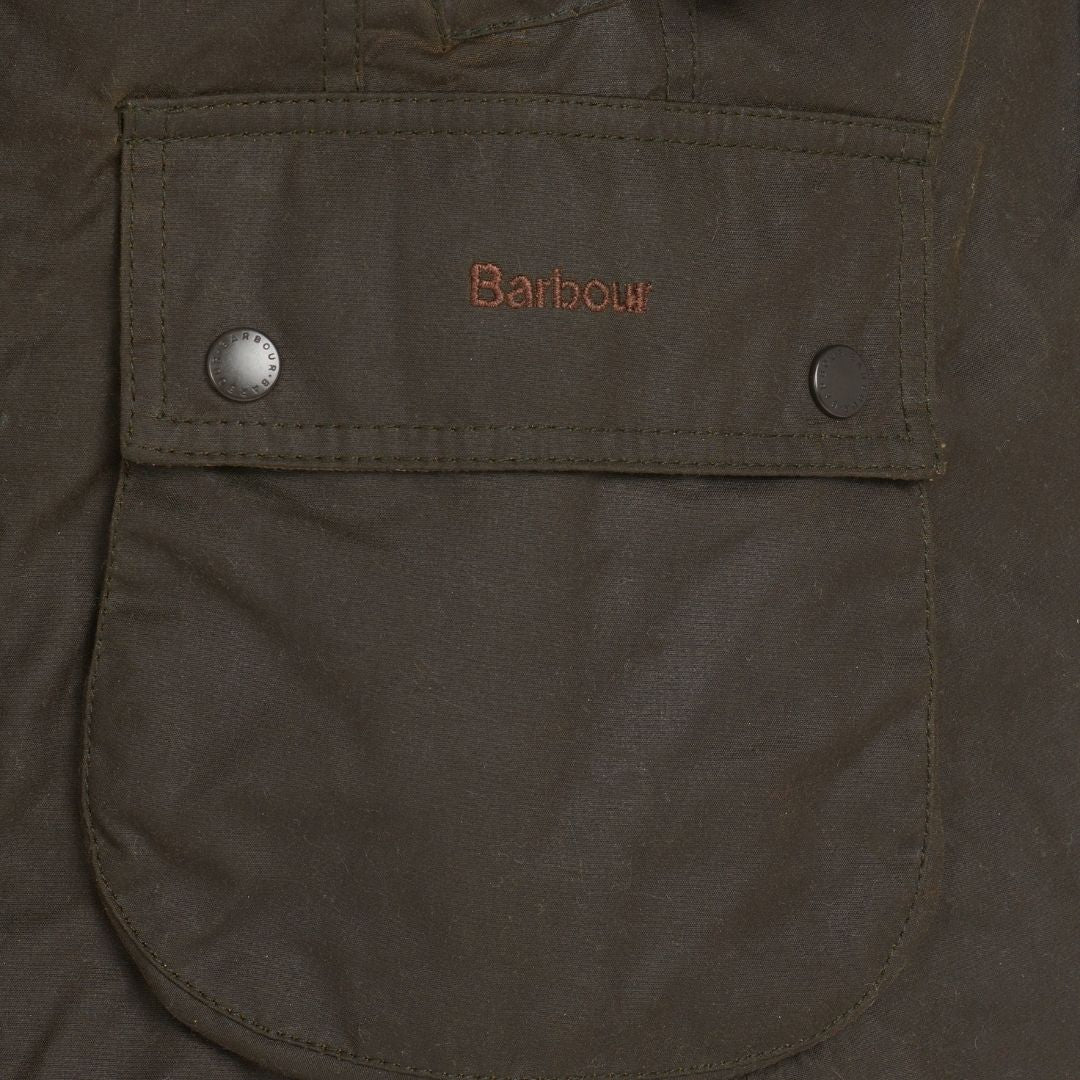 Barbour Women's Beadnell Waxed Jacket in Olive