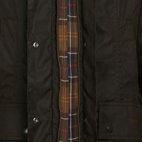 Barbour Women's Beadnell Waxed Jacket in Olive