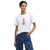 Barbour Women's Bedale Graphic T-shirt in White