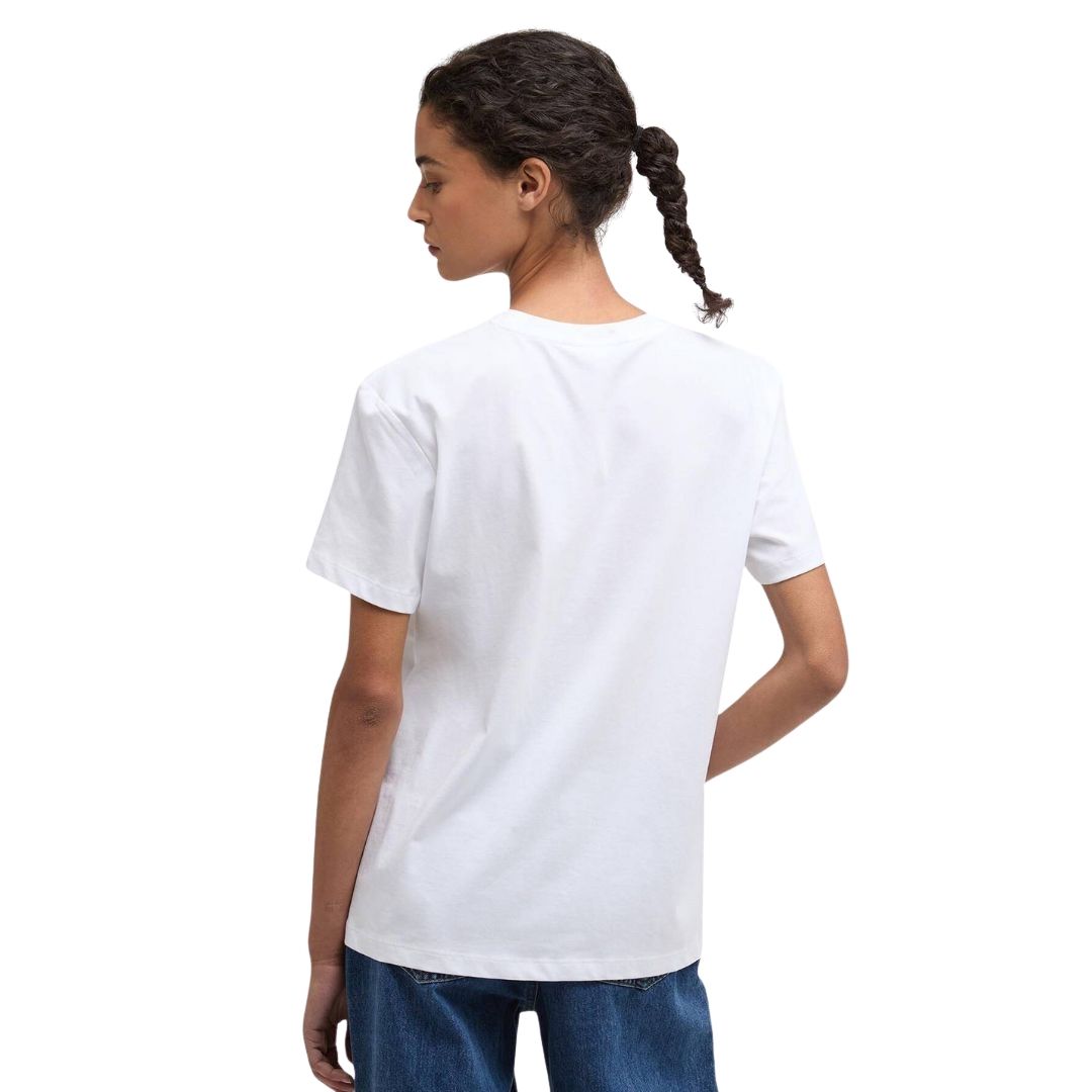 Barbour Women's Bedale Graphic T-shirt in White