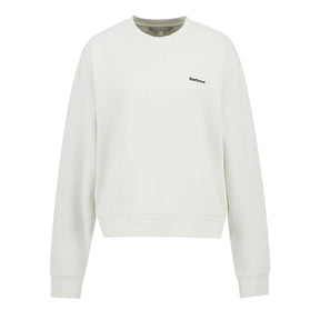 Barbour Women's Bede Crew Jumper in Cloud
