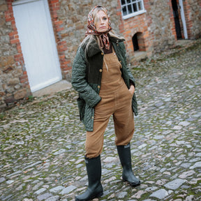 Barbour Women's Bede Wellington Boots in Olive