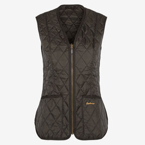 Barbour Women's Betty Interactive Liner in Dark Olive
