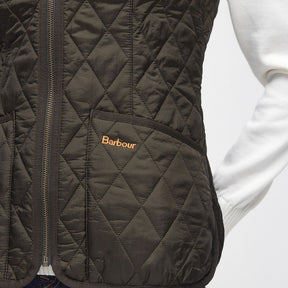 Barbour Women's Betty Interactive Liner in Dark Olive