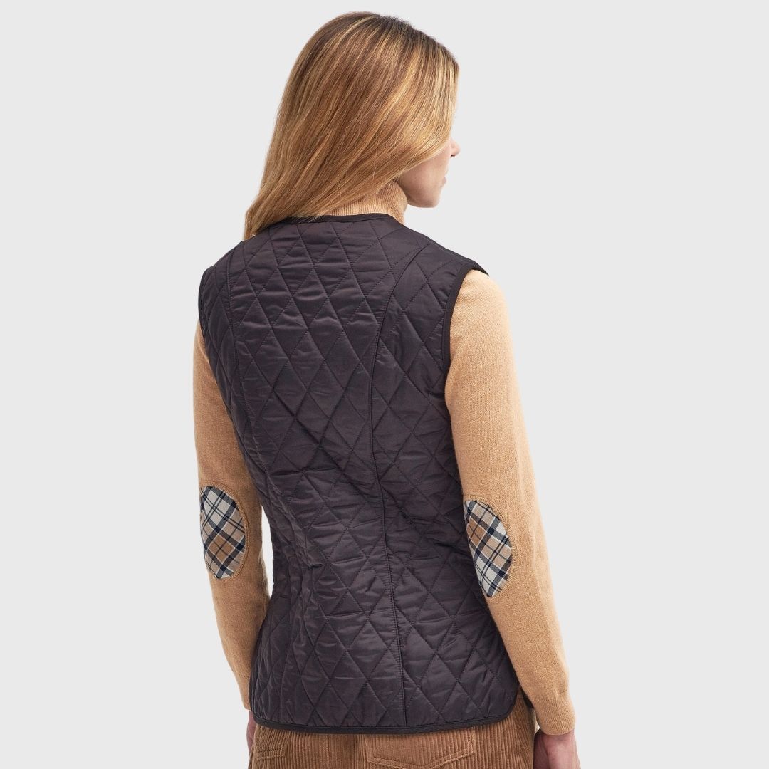 Barbour Women's Betty Liner Fleece in Brown