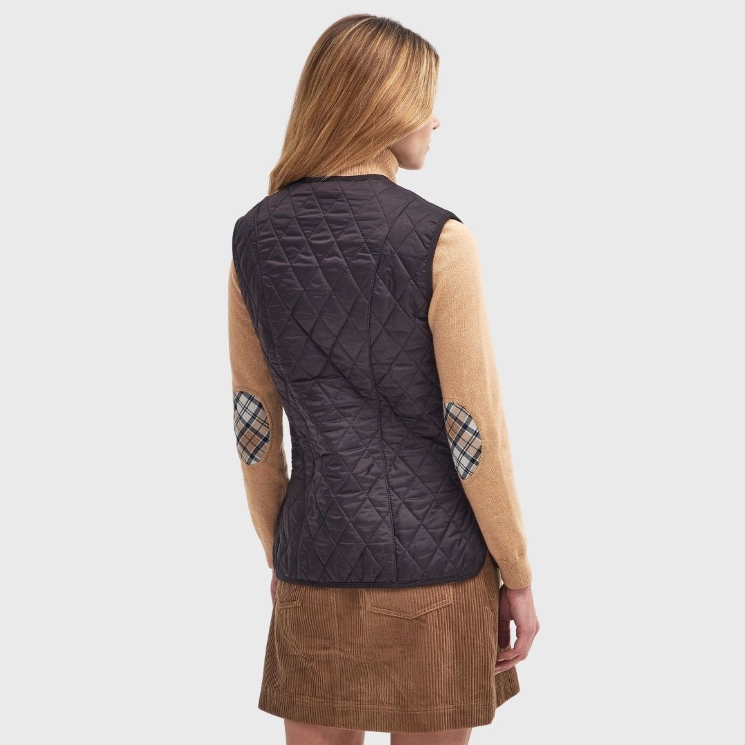 Barbour Women's Betty Liner Fleece in Brown