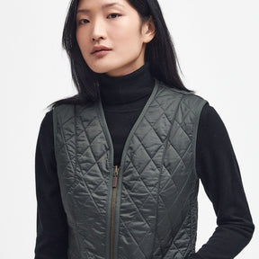 Barbour Women's Betty Liner Fleece in Dark Olive