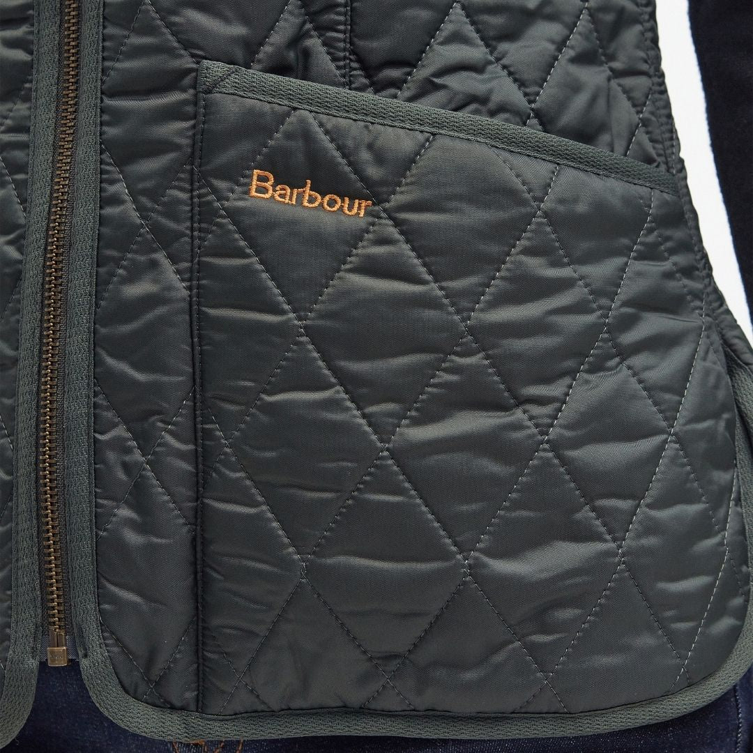 Barbour Women's Betty Liner Fleece in Dark Olive