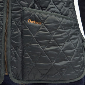 Barbour Women's Betty Liner Fleece in Dark Olive