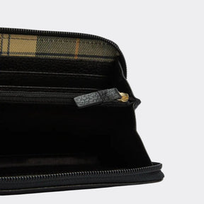 Barbour Women's Birch Leather Matinee Purse in Black