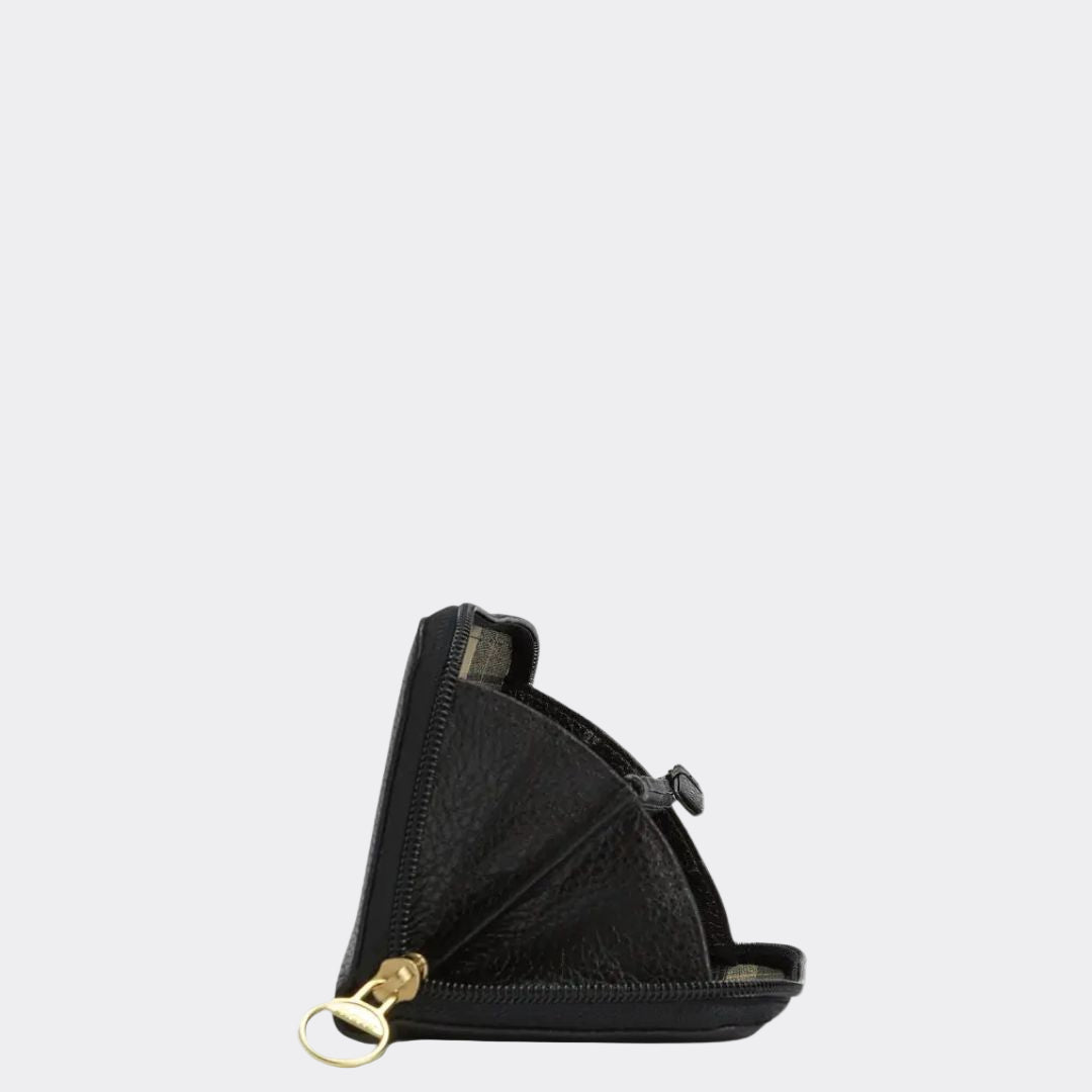 Barbour Women's Birch Leather Matinee Purse in Black