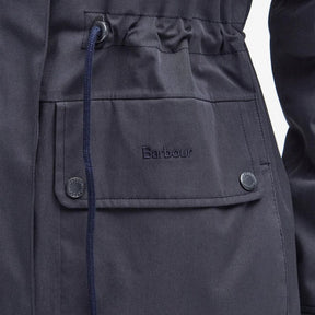 Barbour Women's Bowlees Waterproof Jacket in Dark Navy